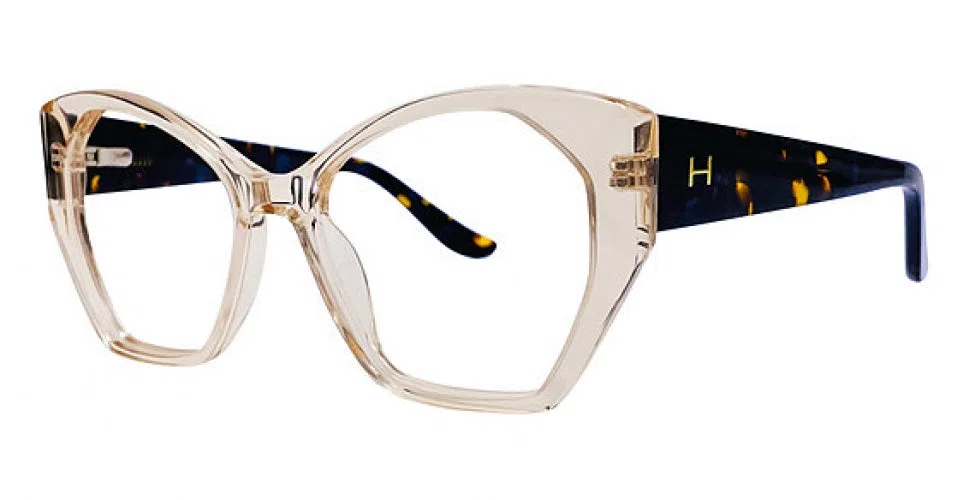 H Halston HH2006 Eyeglasses - Tortoise - view 6